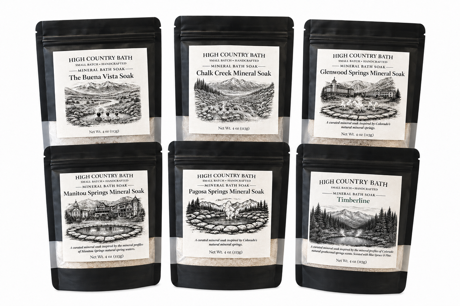 Hot Springs Bath Soak Sampler