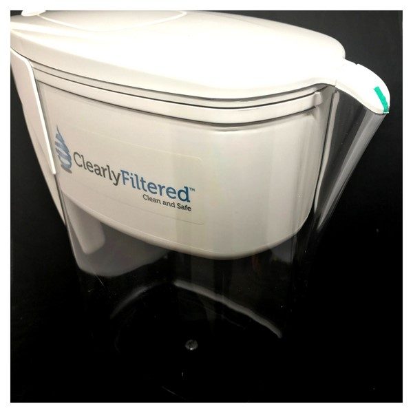 Clearly Filtered Water Pitcher Removes FluorideRetains Minerals