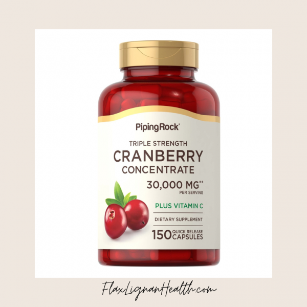 Cranberry-Concentrate-Flax-Lignan-Health