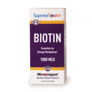 Biotin Sublingual 1000mcg Superior Source