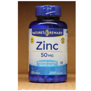 Zinc for skin and immune health. Plays a vital role.